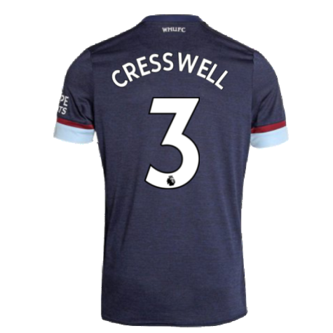 2021-2022 West Ham Third Shirt (CRESSWELL 3)