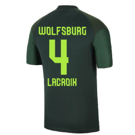 2021-2022 Wolfsburg Away Shirt (Kids) (LACROIX 4)