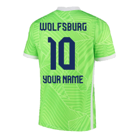 2021-2022 Wolfsburg Home Shirt (Your Name)