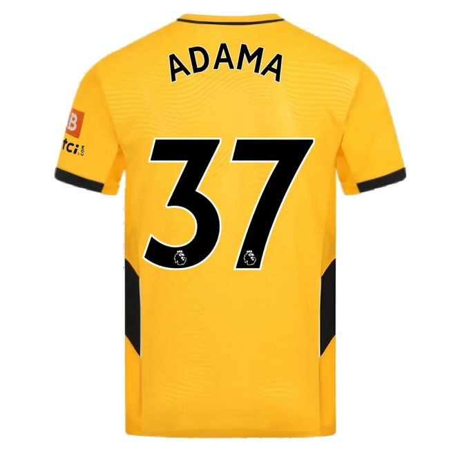 2021-2022 Wolves Home Shirt (ADAMA 37)
