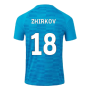 2021-2022 Zenit St Petersburg Home Shirt (Kids) (ZHIRKOV 18)