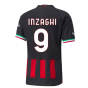 2022-2023 AC Milan Authentic Home Shirt (INZAGHI 9)