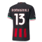 2022-2023 AC Milan Authentic Home Shirt (ROMAGNOLI 13)