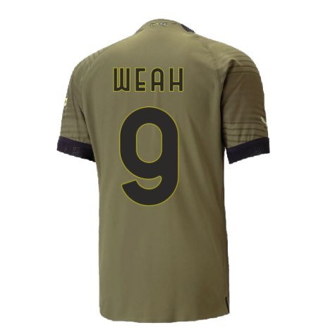 2022-2023 AC Milan Authentic Third Shirt (WEAH 9)