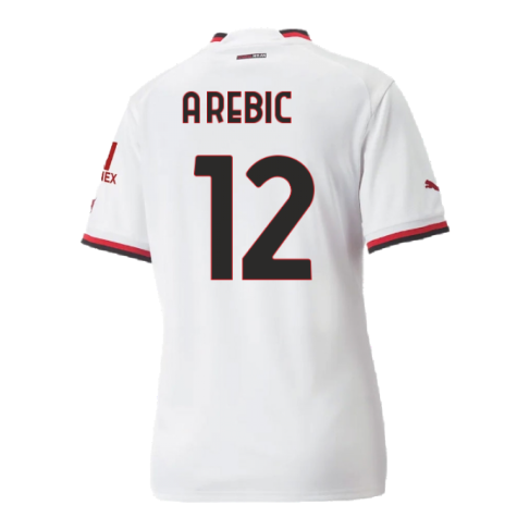 2022-2023 AC Milan Away Shirt - Ladies (A REBIC 12)