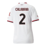 2022-2023 AC Milan Away Shirt - Ladies (CALABRIA 2)