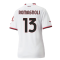 2022-2023 AC Milan Away Shirt - Ladies (ROMAGNOLI 13)
