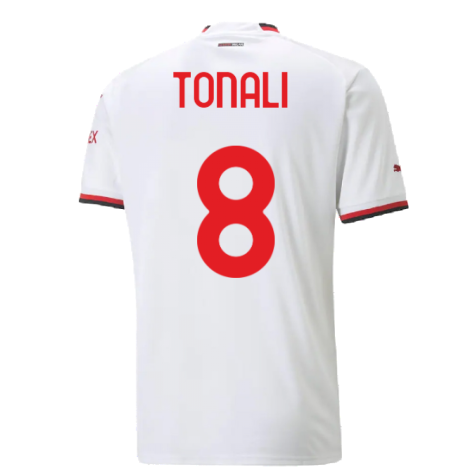 2022-2023 AC Milan Away Shirt (TONALI 8)