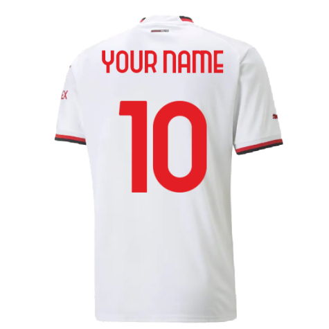2022-2023 AC Milan Away Shirt (Your Name)