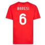 2022-2023 AC Milan Casuals Tee (Red) (BARESI 6)