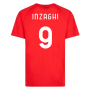 2022-2023 AC Milan Casuals Tee (Red) (INZAGHI 9)