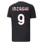2022-2023 AC Milan FtblCore Tee (Black) (INZAGHI 9)