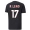 2022-2023 AC Milan FtblCore Tee (Black) (R LEAO 17)
