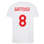 2022-2023 AC Milan FtblCore Tee (White) (GATTUSO 8)