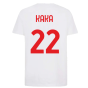 2022-2023 AC Milan FtblCore Tee (White) (KAKA 22)