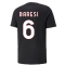 2022-2023 AC Milan FtblCulture Tee (Black) (BARESI 6)