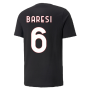 2022-2023 AC Milan FtblCulture Tee (Black) (BARESI 6)