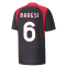 2022-2023 AC Milan Gameday Jersey (Black) (BARESI 6)