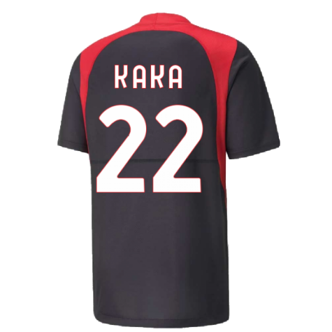 2022-2023 AC Milan Gameday Jersey (Black) (KAKA 22)