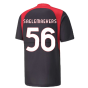 2022-2023 AC Milan Gameday Jersey (Black) (SAELEMAEKERS 56)