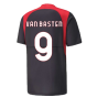 2022-2023 AC Milan Gameday Jersey (Black) (VAN BASTEN 9)