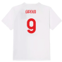 2022-2023 AC Milan Pre-Match Shirt (White-Red) - Kids (Giroud 9)