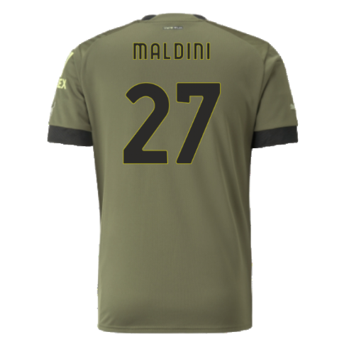 2022-2023 AC Milan Third Shirt (MALDINI 27)