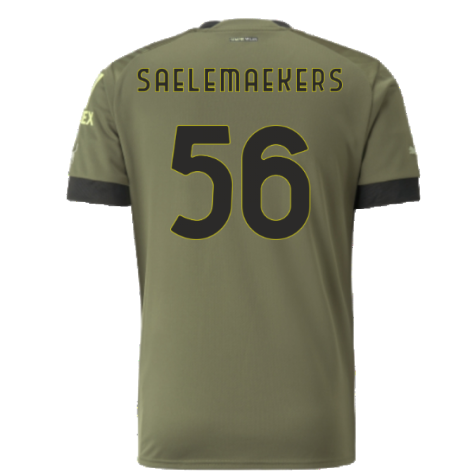 2022-2023 AC Milan Third Shirt (SAELEMAEKERS 56)
