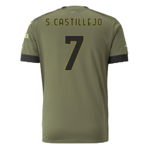 2022-2023 AC Milan Third Shirt (S CASTILLEJO 7)