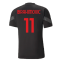 2022-2023 AC Milan Training Jersey (Black) (IBRAHIMOVIC 11)