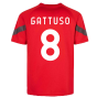 2022-2023 AC Milan Training Jersey (Red) (GATTUSO 8)