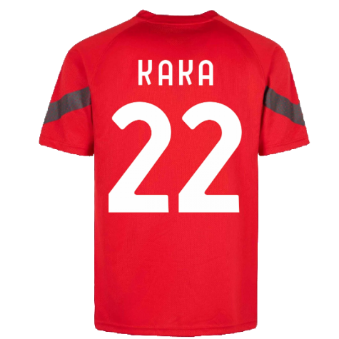 2022-2023 AC Milan Training Jersey (Red) (KAKA 22)