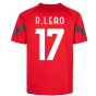 2022-2023 AC Milan Training Jersey (Red) (R LEAO 17)