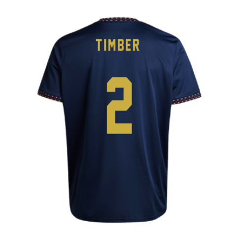 2022-2023 Ajax Away Shirt (TIMBER 2)