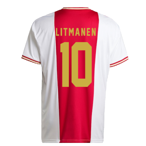 2022-2023 Ajax Home Shirt (LITMANEN 10)