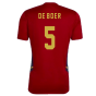 2022-2023 Ajax Training Jersey (Red) (DE BOER 5)