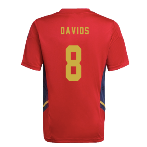 2022-2023 Ajax Training Jersey (Red) - Kids (DAVIDS 8)