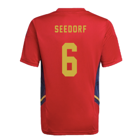 2022-2023 Ajax Training Jersey (Red) - Kids (SEEDORF 6)