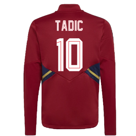 2022-2023 Ajax Training Top (Red) - Kids (TADIC 10)