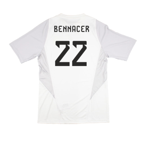 2022-2023 Algeria Training Jersey (White) (BENNACER 22)