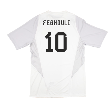 2022-2023 Algeria Training Jersey (White) (FEGHOULI 10)