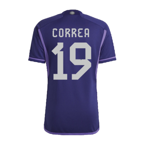 2022-2023 Argentina Away Shirt (CORREA 19)