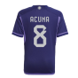 2022-2023 Argentina Away Shirt (Kids) (ACUNA 8)