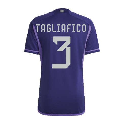 2022-2023 Argentina Away Shirt (TAGLIAFICO 3)