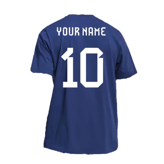 2022-2023 Argentina DNA Graphic Tee (Night Indigo) (Your Name)