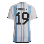 2022-2023 Argentina Home Shirt (CORREA 19)