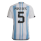2022-2023 Argentina Home Shirt (PAREDES 5)