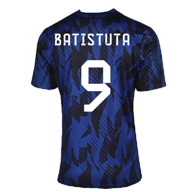 2022-2023 Argentina Pre-Match Shirt (Blue) (BATISTUTA 9)