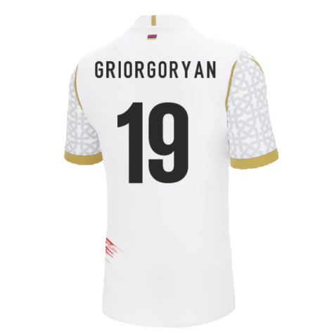 2022-2023 Armenia Away Shirt (Griorgoryan 19)