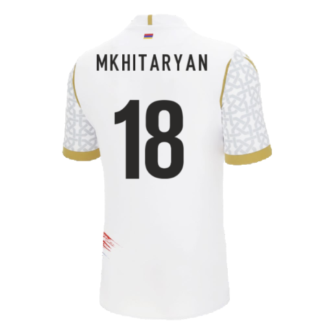 2022-2023 Armenia Away Shirt (Mkhitaryan 18)